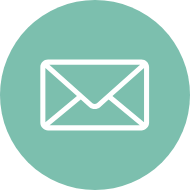 Newsletter Icon in teal.