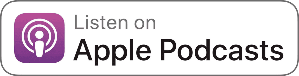 Button prompting you to Listen on Apple Podcasts.